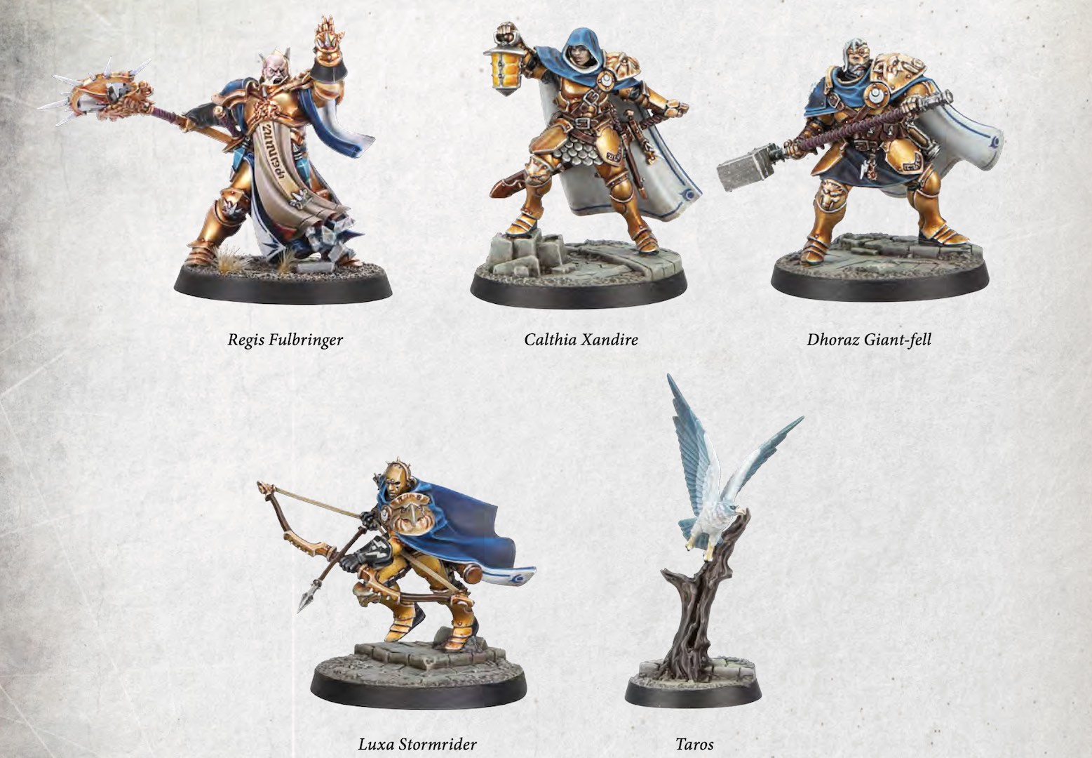 Miniatures included (unassembled and unpainted) in the Warhammer Board Game Warhammer Quest